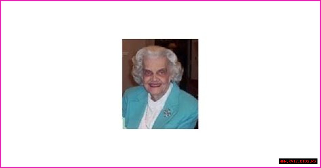 In Memoriam: Dorothy Burton's Life And Legacy